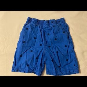 Blue boy shorts